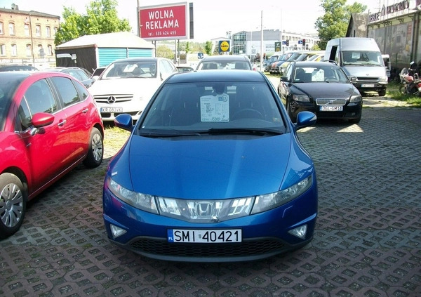 Honda Civic cena 15900 przebieg: 194000, rok produkcji 2007 z Katowice małe 46